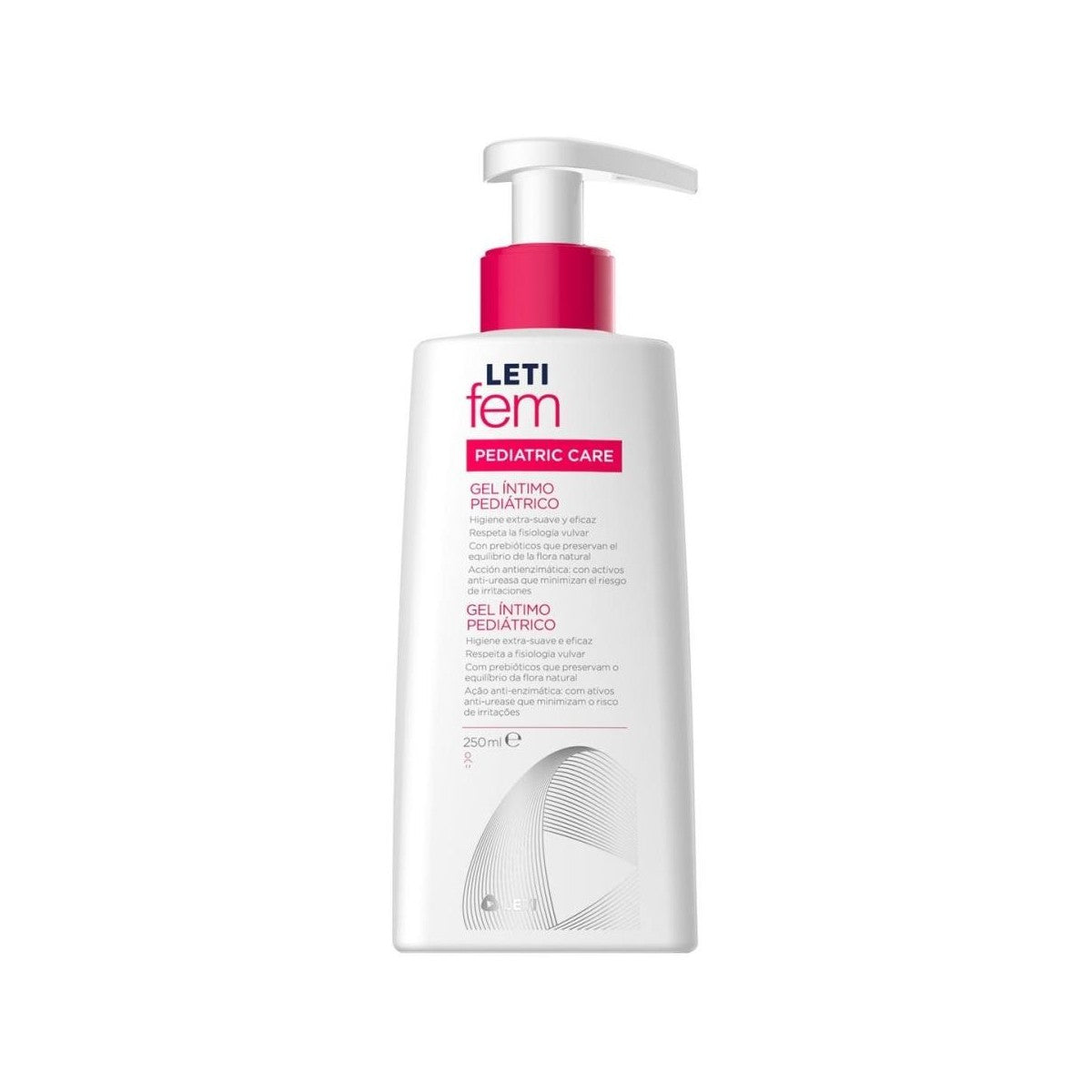 LETIFEM PAEDIATRIC GEL INTIMO 1 ENVASE 250 ML