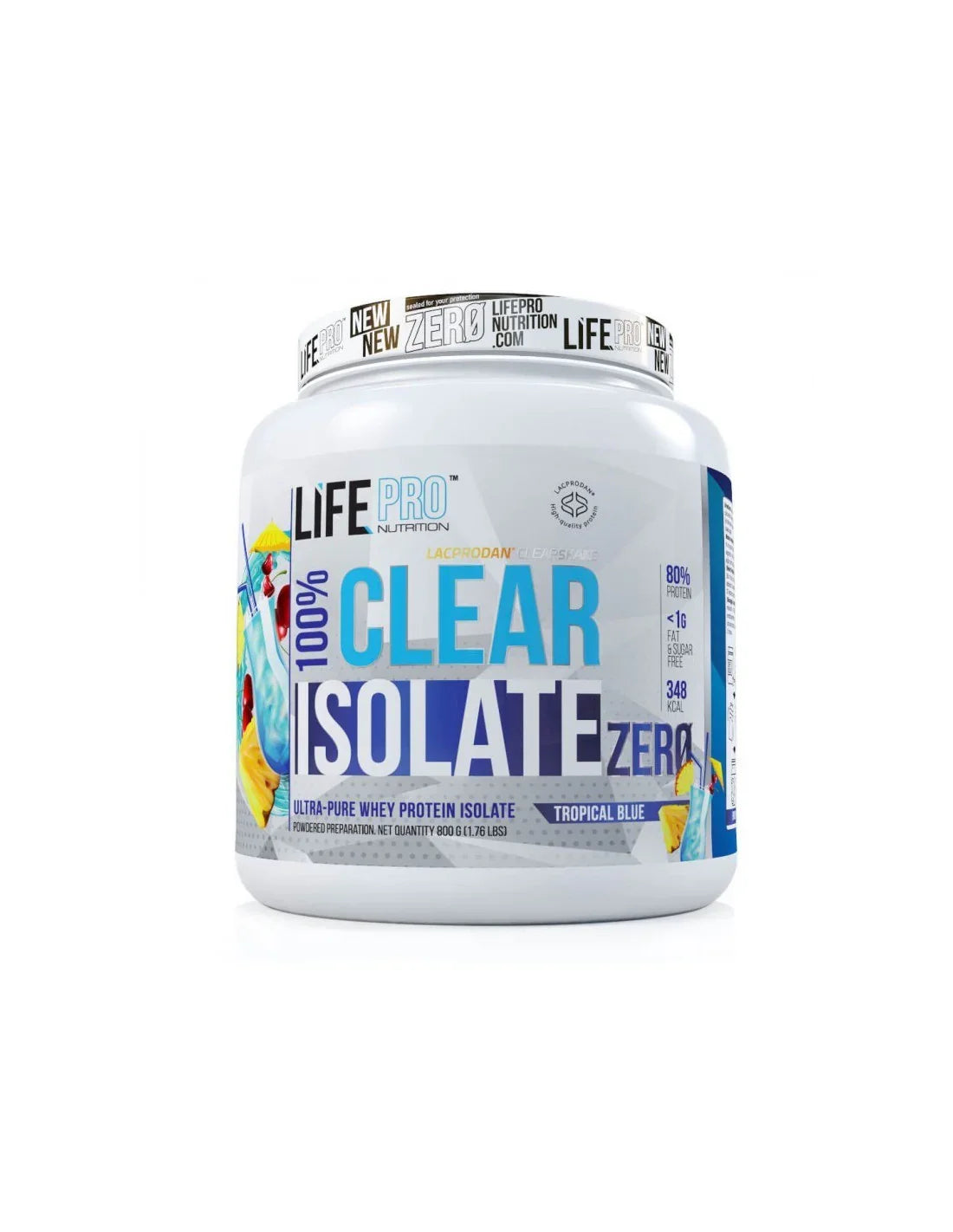 LIFE PRO CLEAR ISOLATE ZERO 800G SABOR SAN FRANCISCO