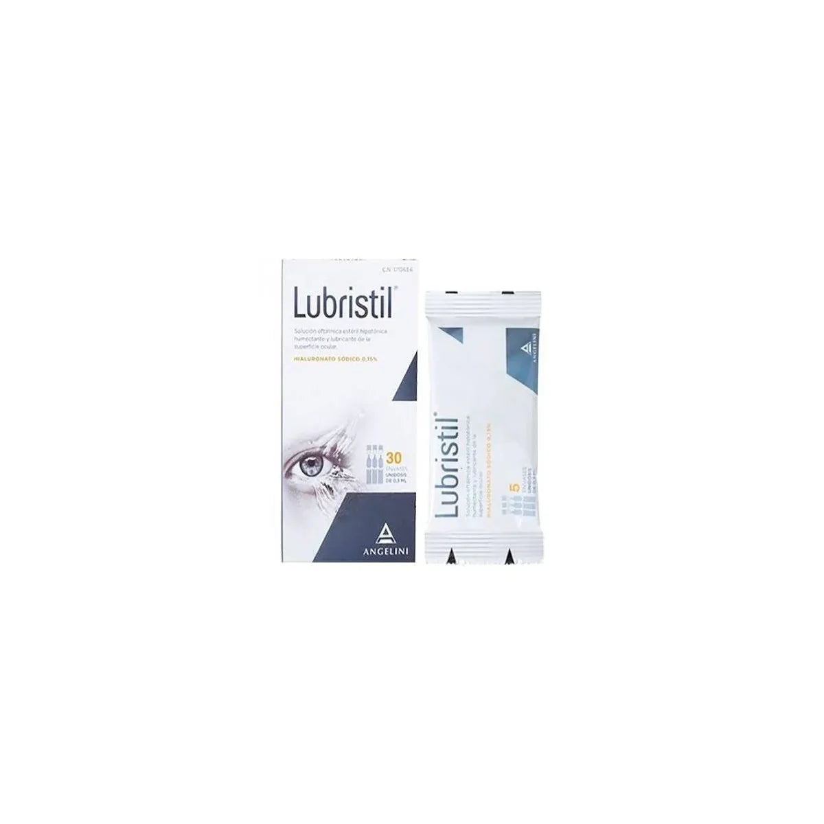 LUBRISTIL SOLUCION OFTALMICA 30 MONODOSIS 0,3 ML
