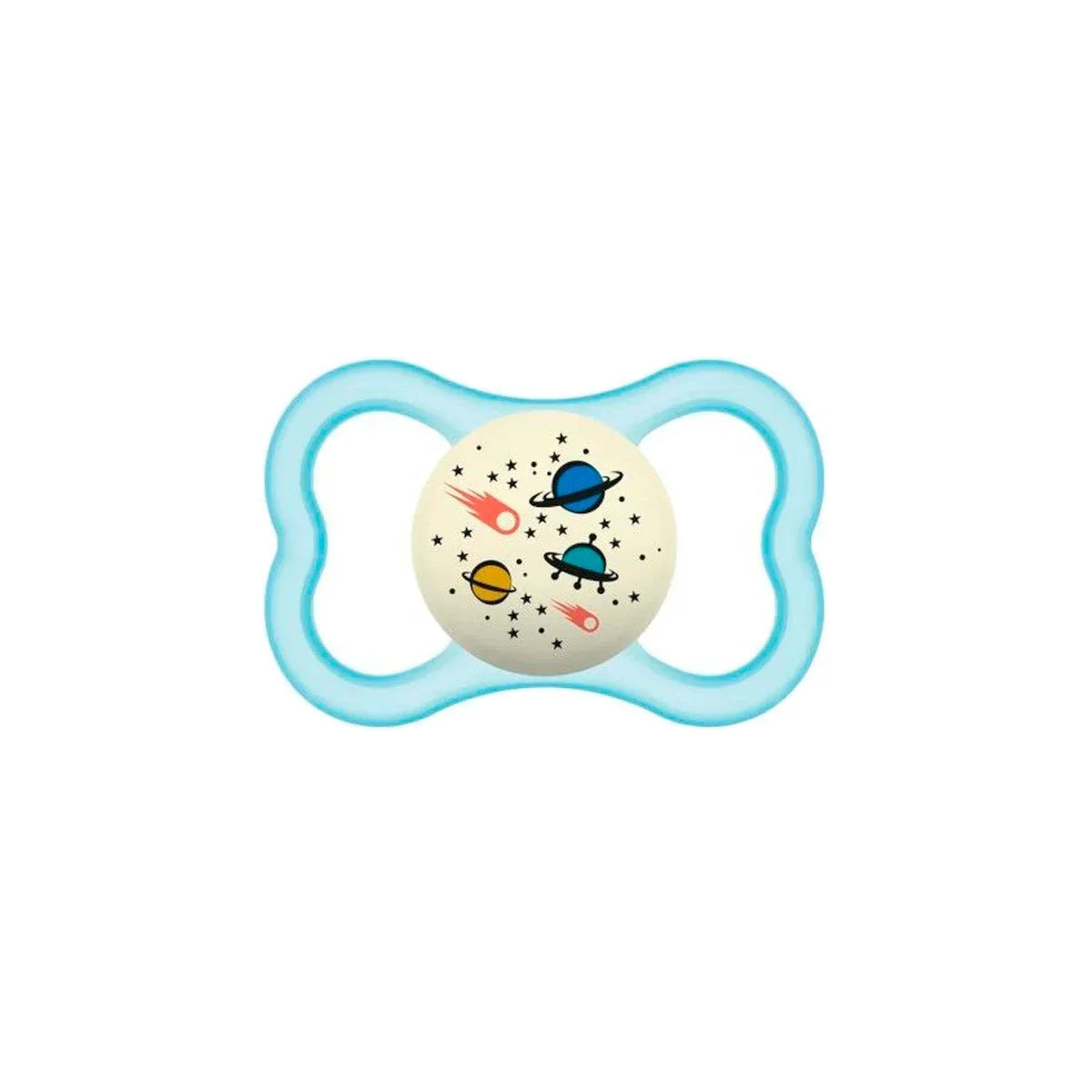 MAM CHUPETE SILICONA SIMETRICA SUPREME NIGHT 1 UNIDAD A 16+ MESES
