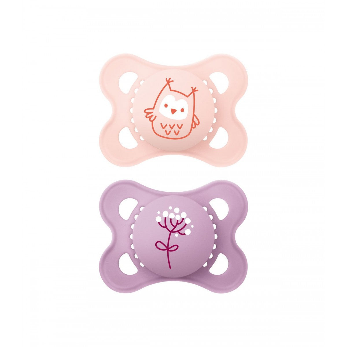 MAM CHUPETE SILICONA ORIGINAL MATT R 2-6 MESES PACK DOBLE