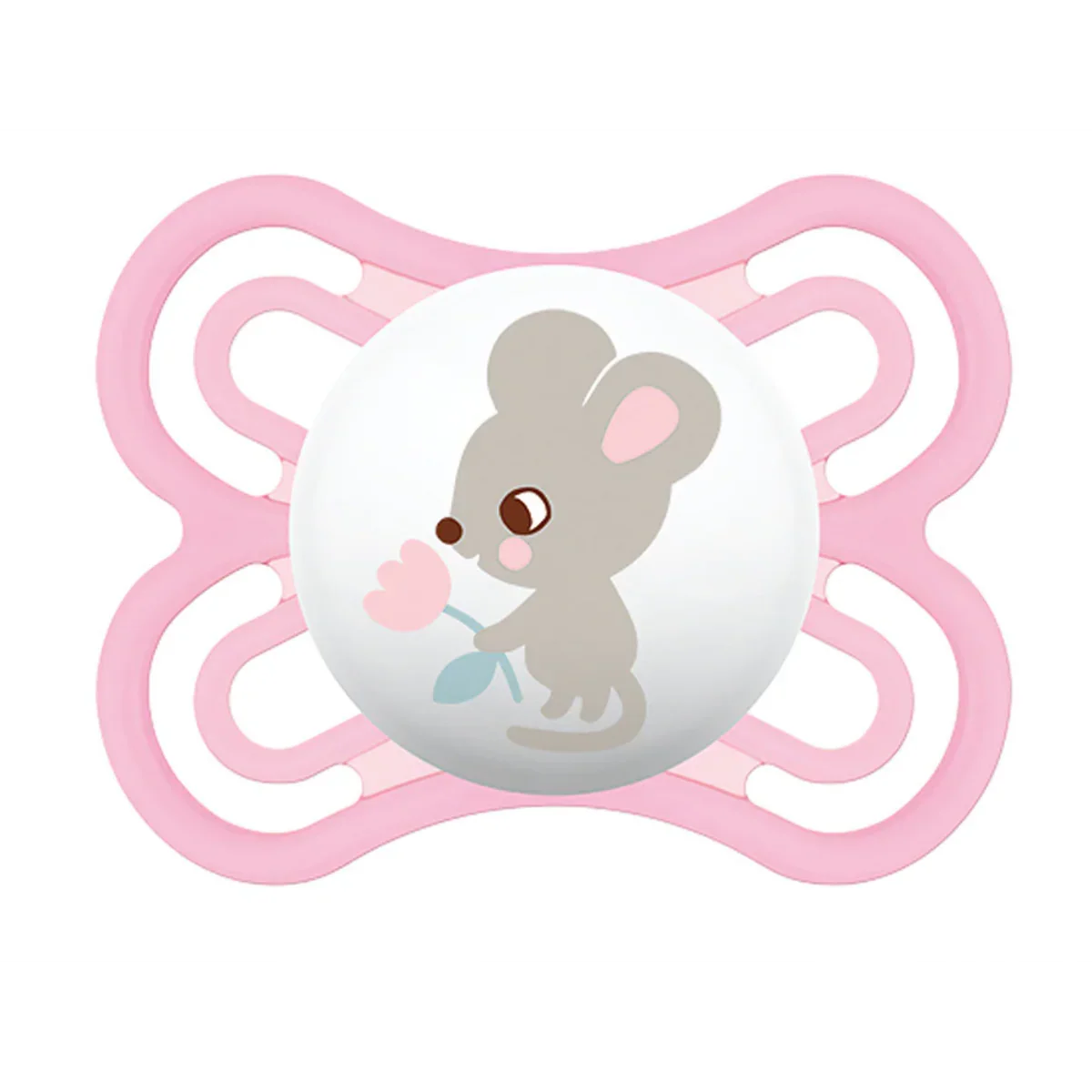 MAM CHUPETE SILICONA SIMETRICA PERFECT 0+ MESES ROSA