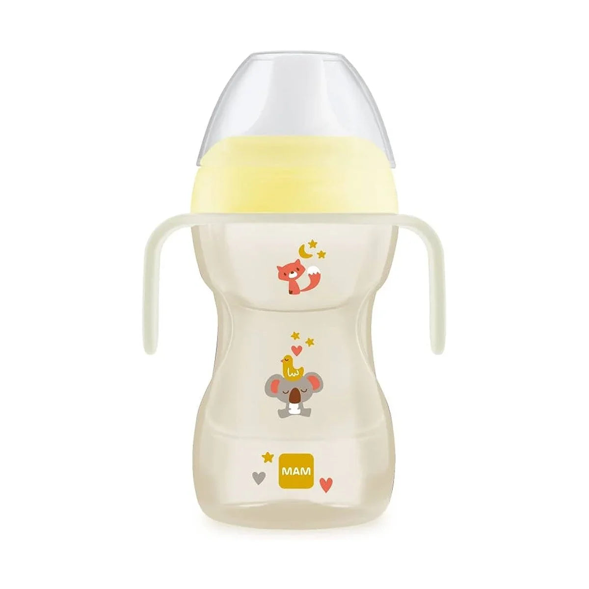 MAM VASO CON BOQUILLA DURA FUN TO DRINK CUP NU +8 M 270 ML