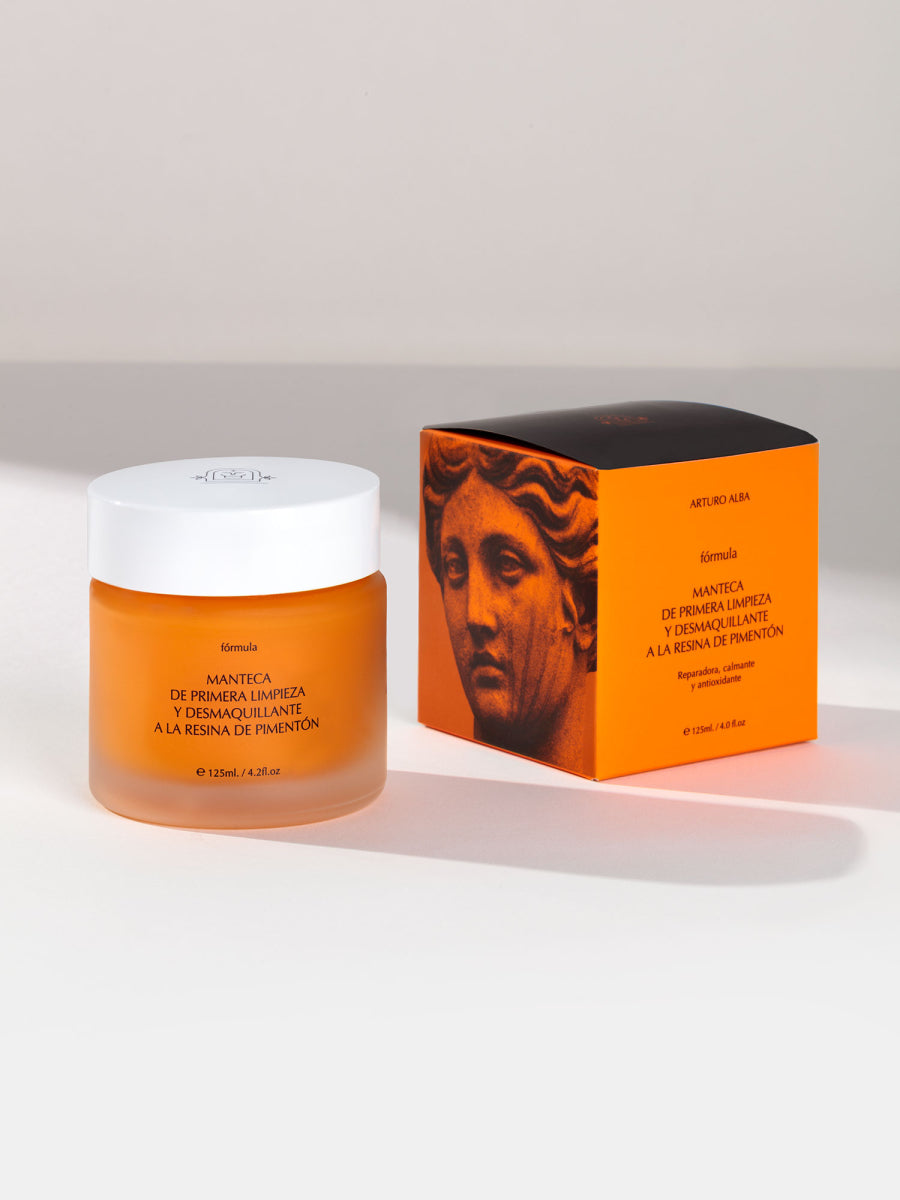 ARTURO ALBA MANTECA DE PRIMERA LIMPIEZA Y DESMAQUILLANTE A LA RESINA DE PIMENTÓN