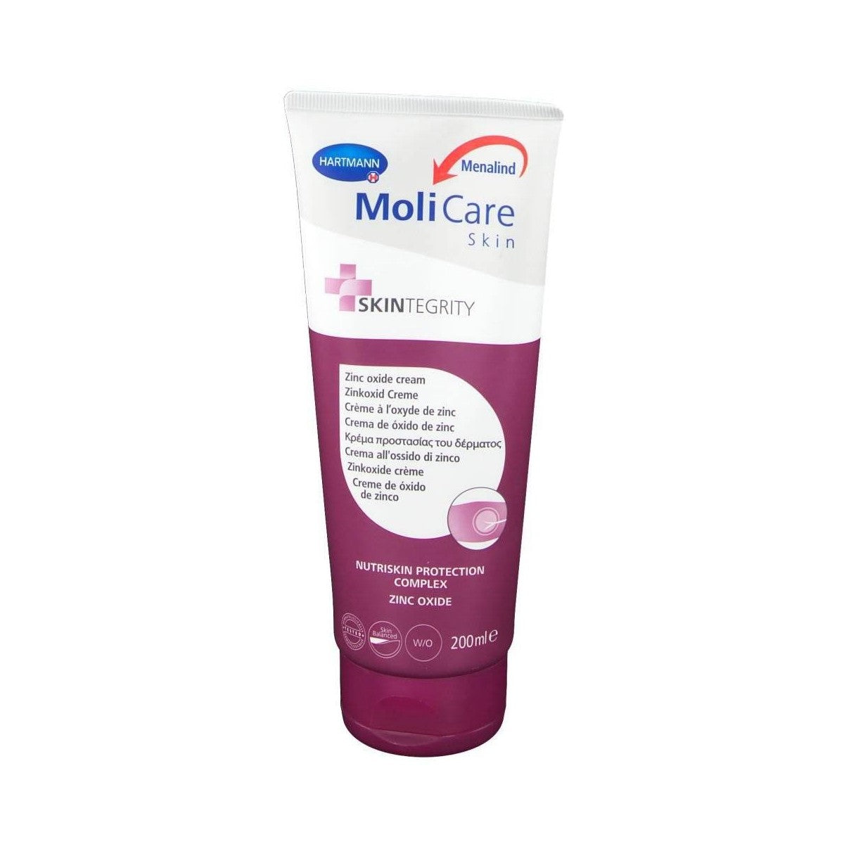 MOLICARE SKIN CREMA OXIDO DE ZINC 1 ENVASE 200 M