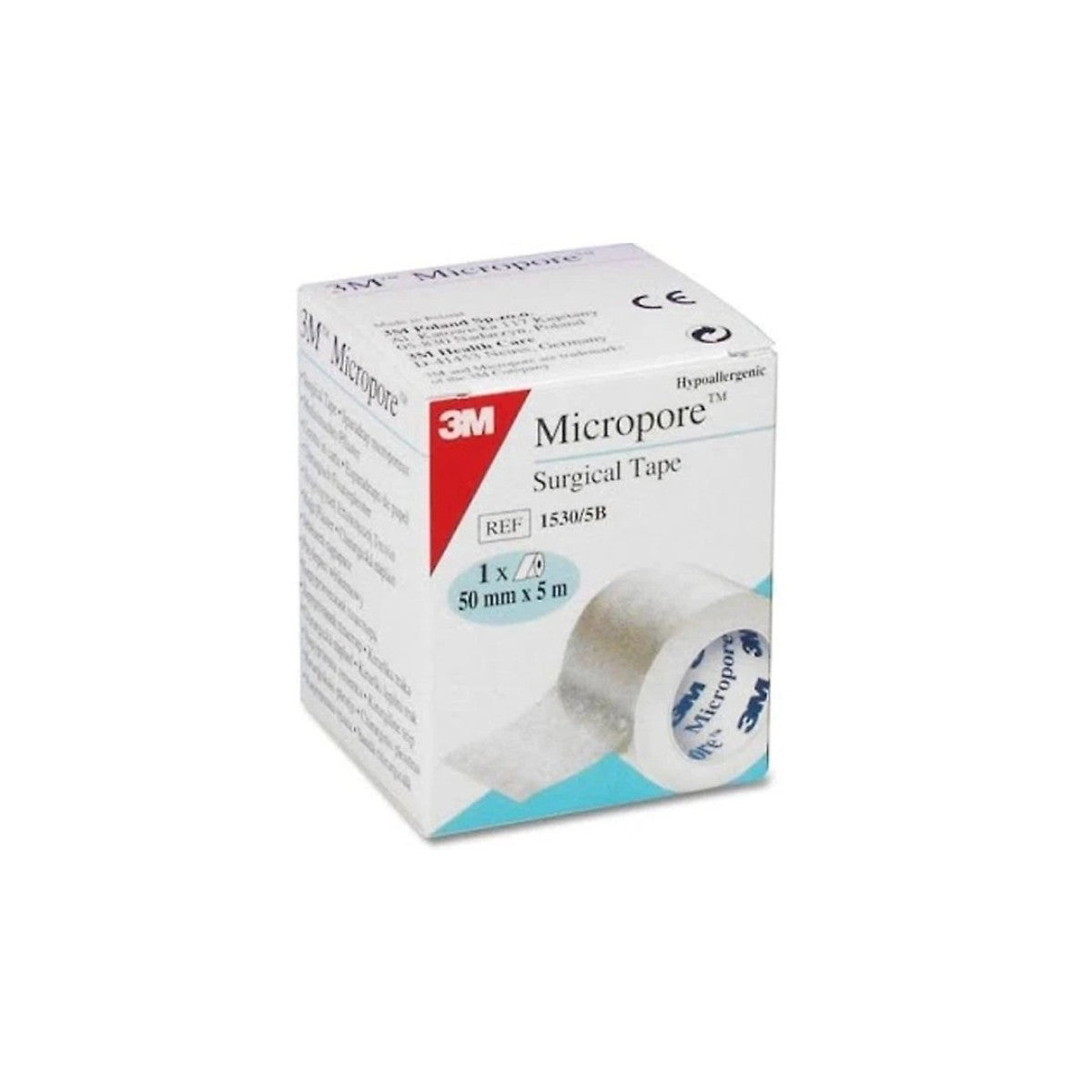 ESPARADRAPO HIPOALERGICO MICROPORE PAPEL 1 UNIDA