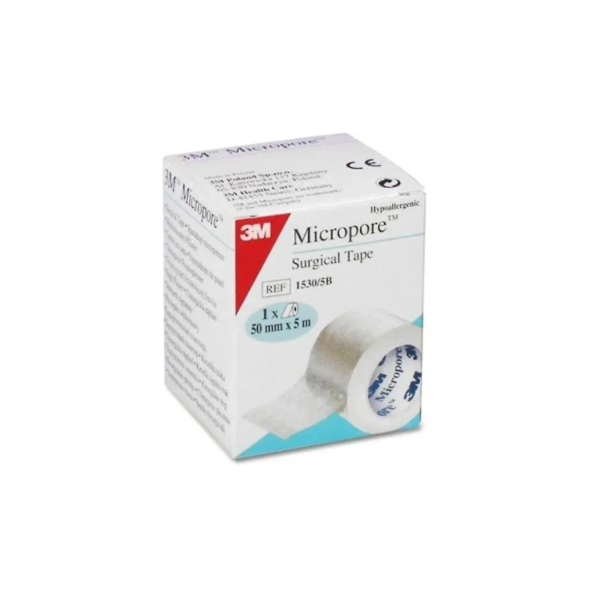 ESPARADRAPO HIPOALERGICO MICROPORE PAPEL 1 UNIDA