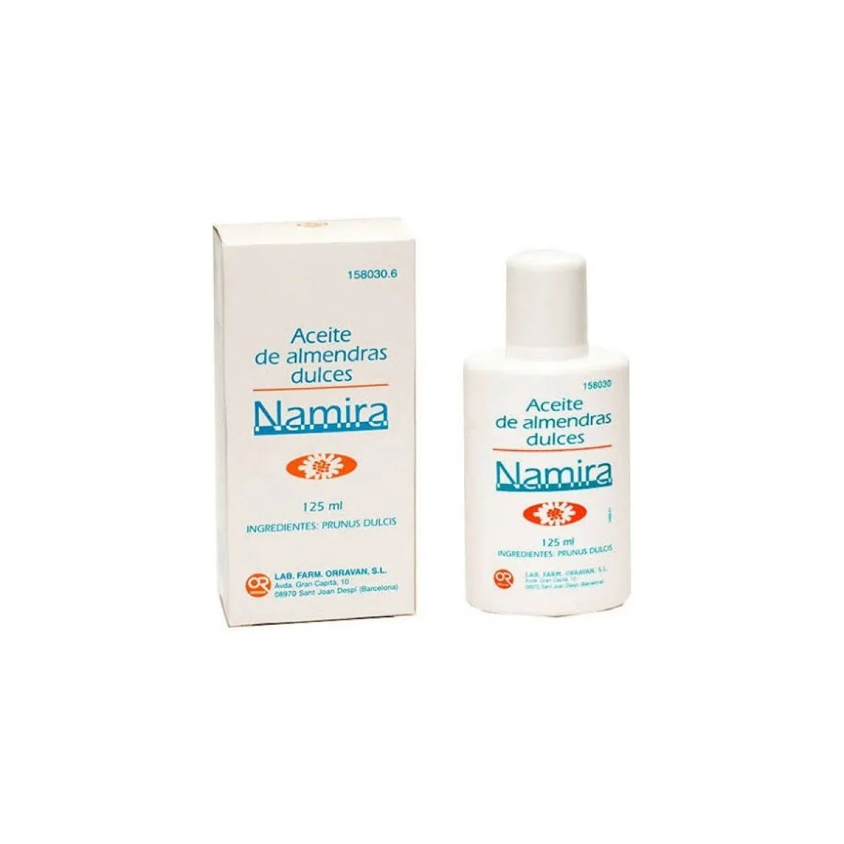 NAMIRA ACEITE DE ALMENDRAS 1 ENVASE 125 ml