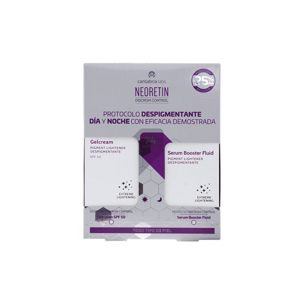 PACK NEORETIN GELCREAM 40ML + SERUM BOOSTER FLUID 30ML