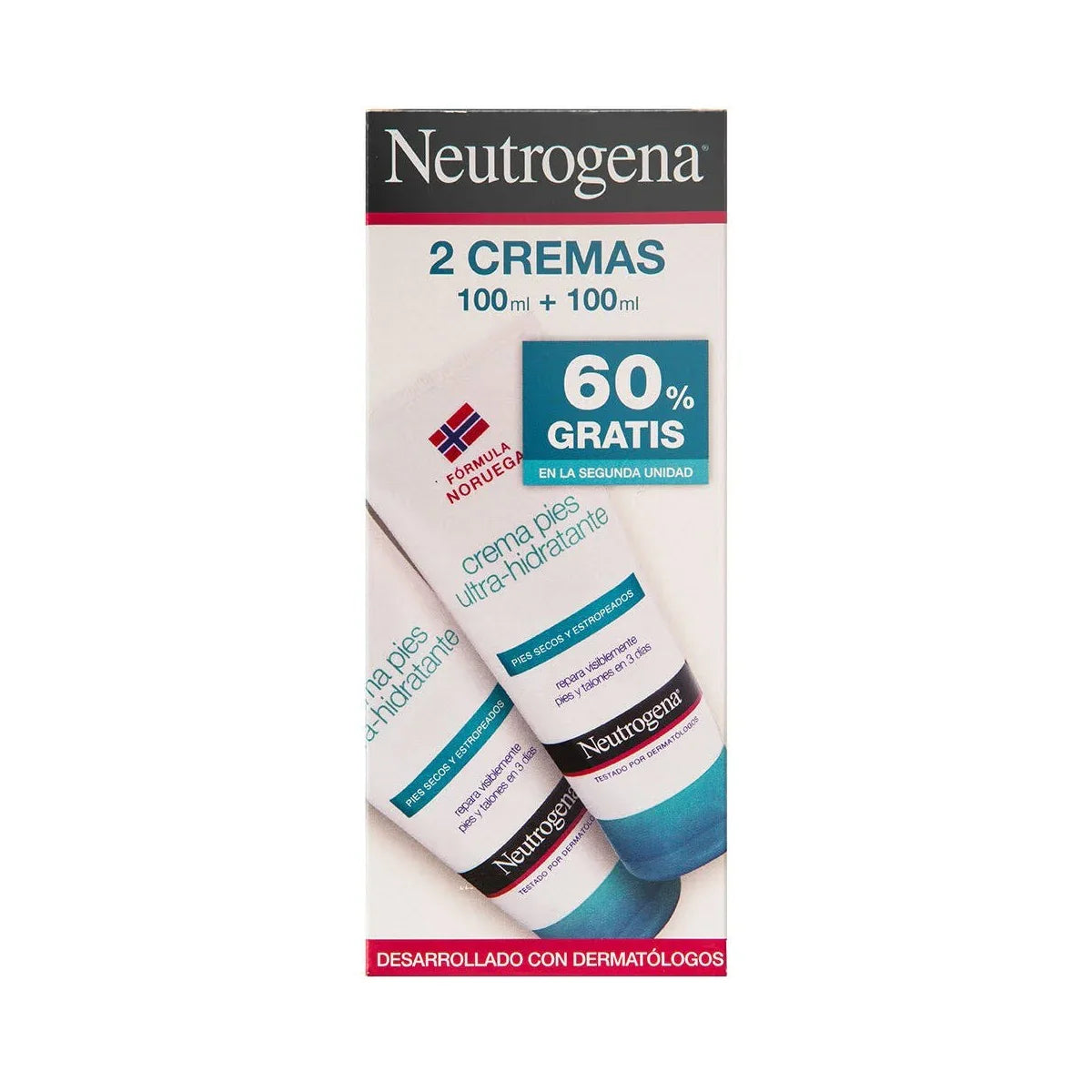 NEUTROGENA FORMULA NORUEGA PIES CREMA ULTRAHIDRA