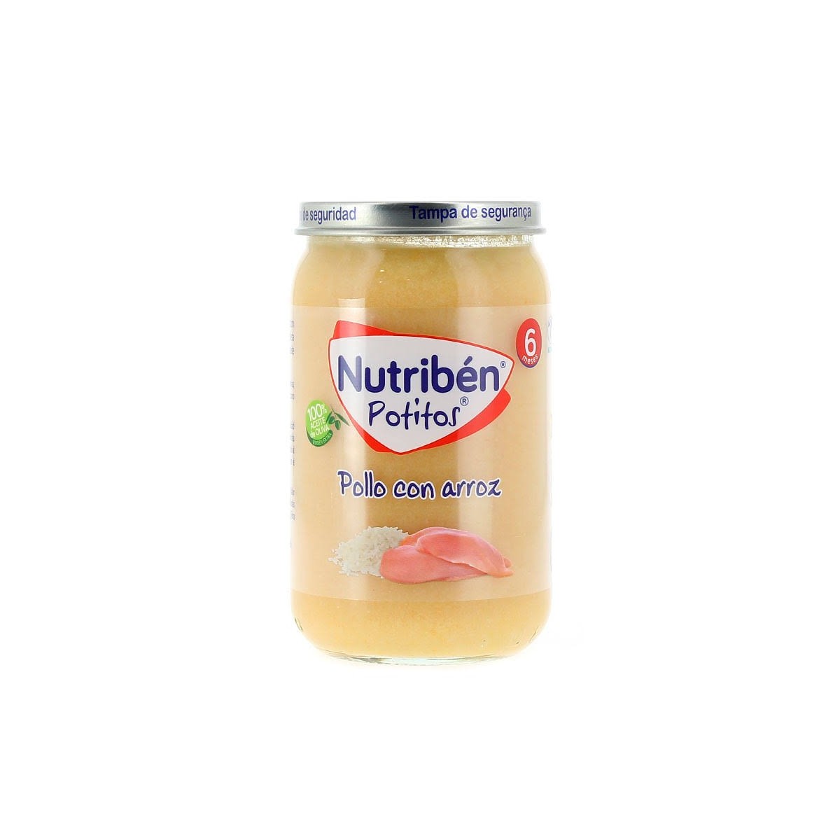 NUTRIBEN POLLO CON ARROZ 1 POTITO 235 G