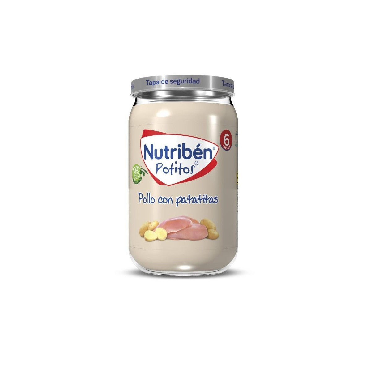 NUTRIBEN POLLO CON PATATITAS 1 POTITO 235 G