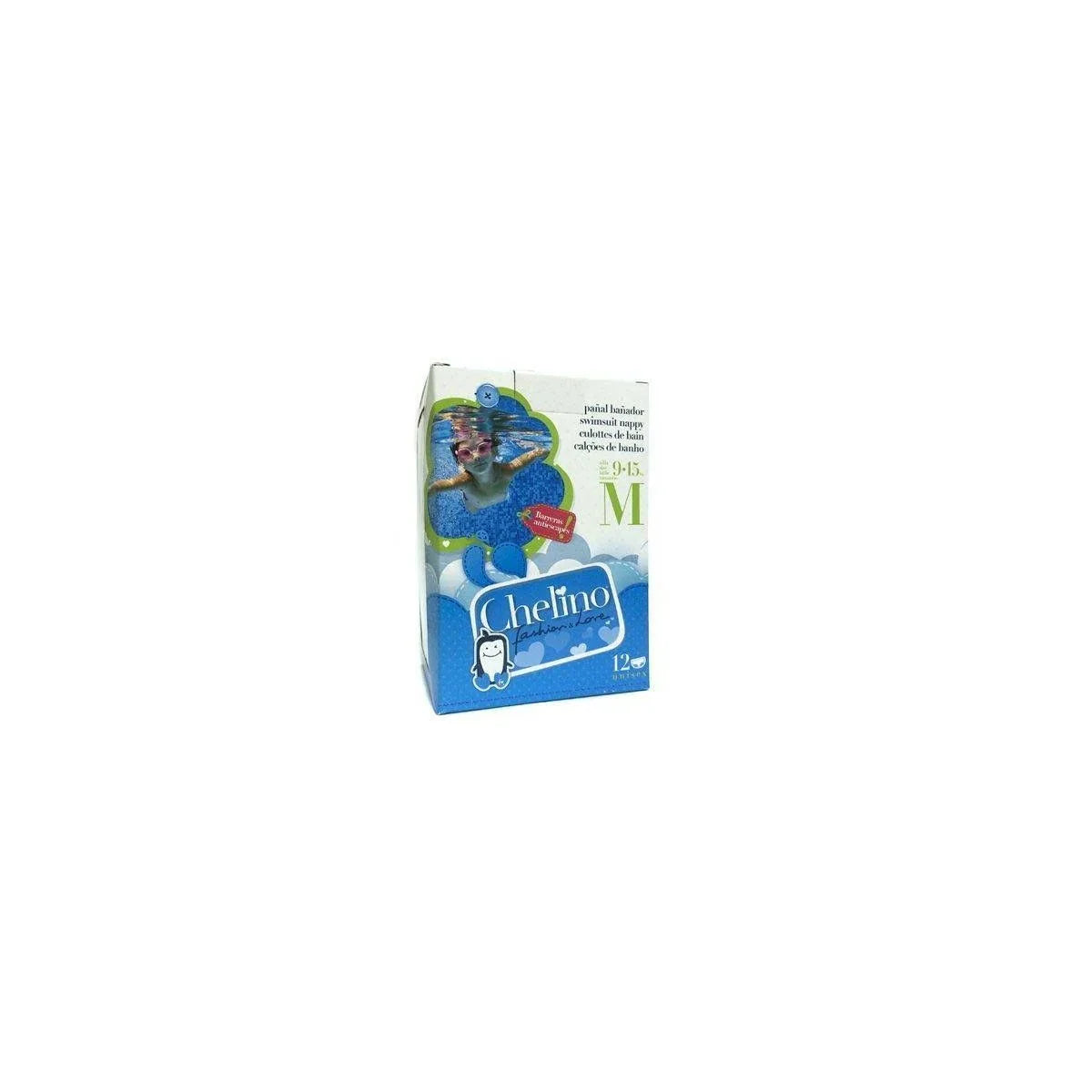 CHELINO FASHION & LOVE PAÑAL BAÑADOR INFANTIL TALLA M