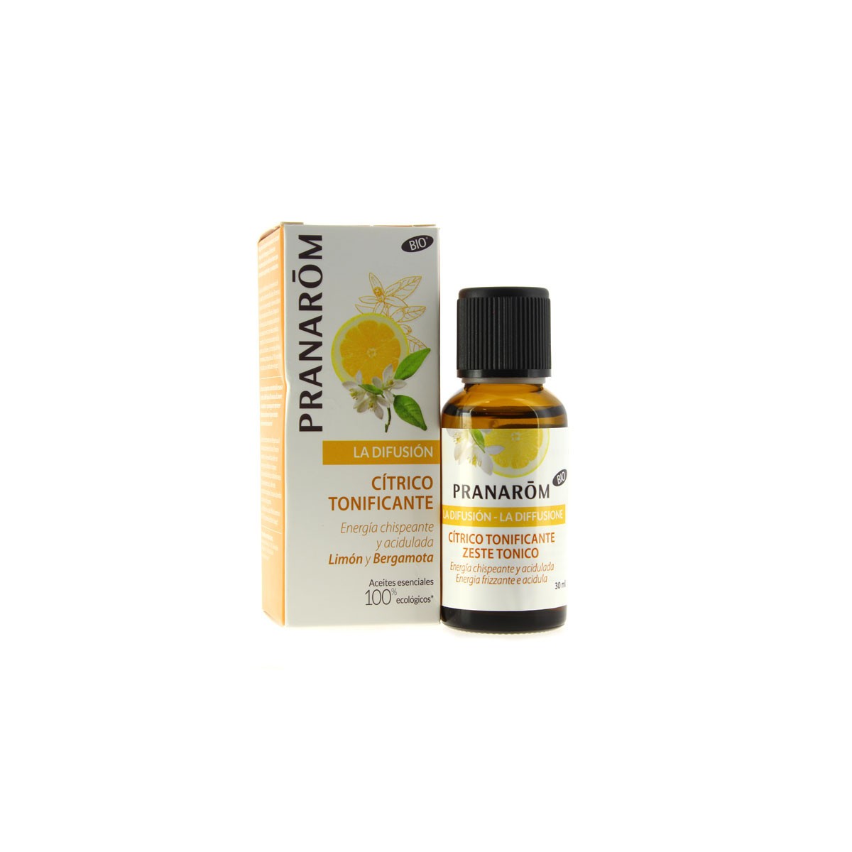 PRANAROM DIFUSION CITRICO TONIFICANTE BIO 30ML
