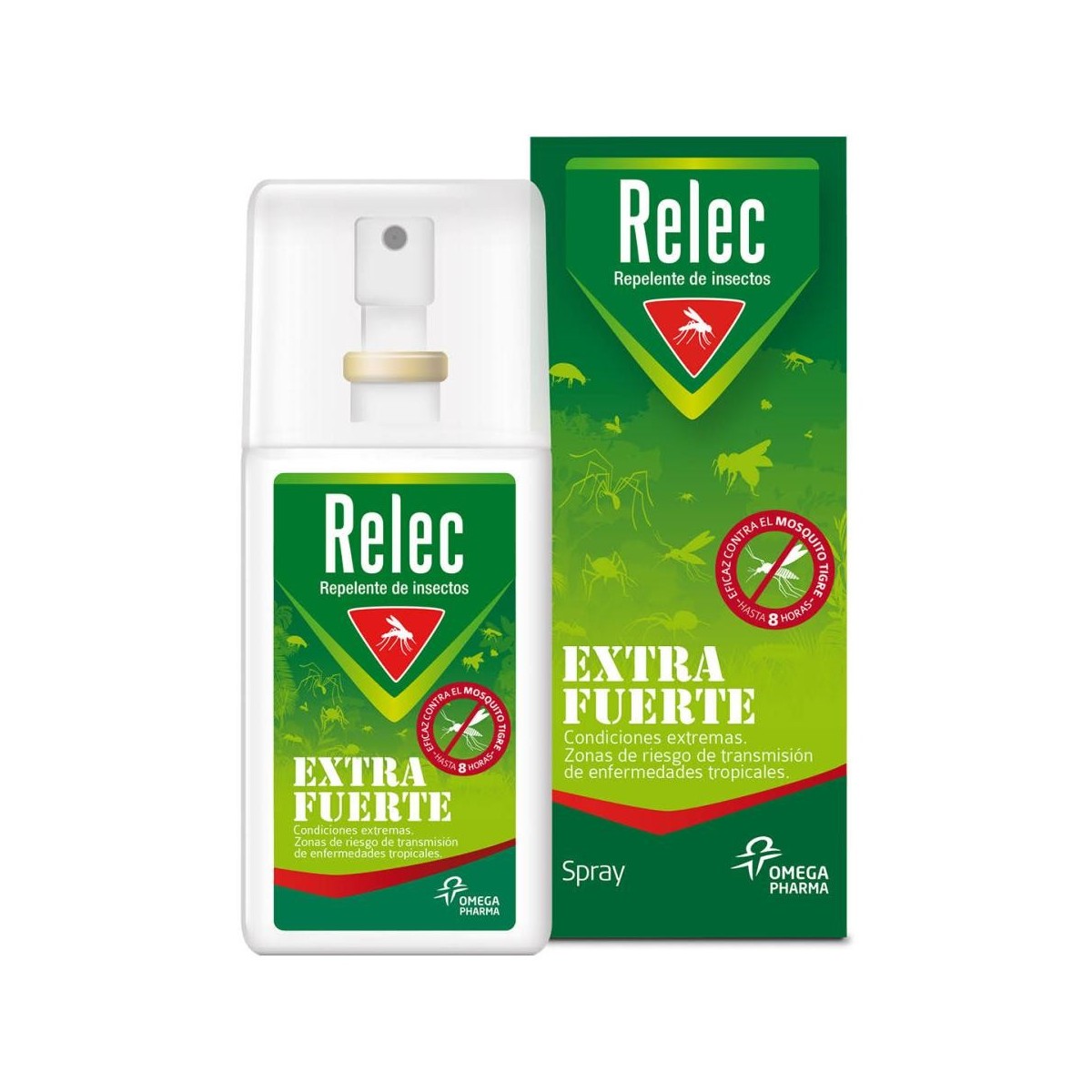 RELEC EXTRA FUERTE 50% SPRAY REPELENTE 1 ENVASE