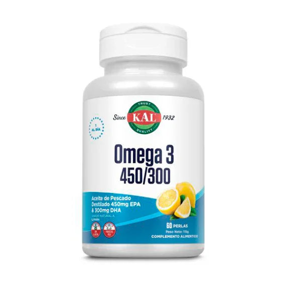 Solaray Omega3 450/300 60 Perlas.