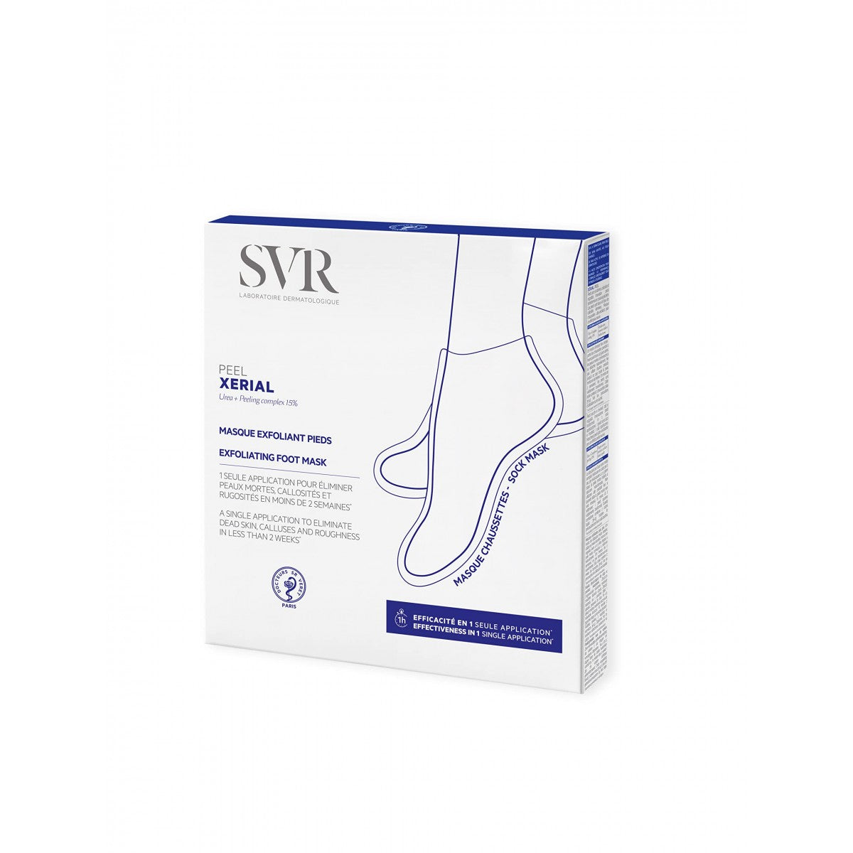 SVR XERIAL PEEL MASCARILLA PIES RENOVADORA 2 X 20 ML