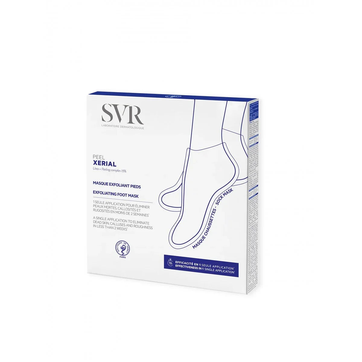 SVR XERIAL PEEL MASCARILLA PIES RENOVADORA 2 X 20 ML