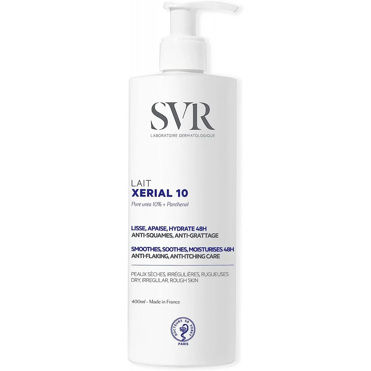 SVR XERIAL 10 LAIT CORPS 400 ML