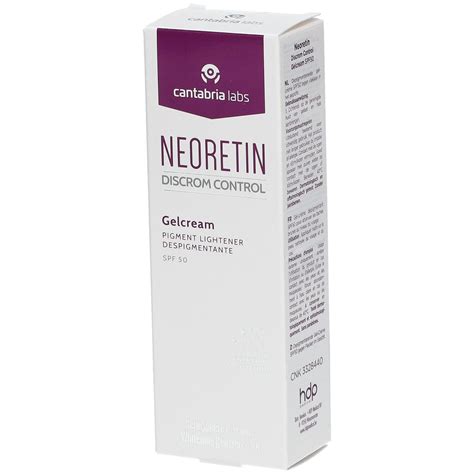 NEORETIN DISCROM CONTROL GEL CREAM 1 ENVASE 40 m