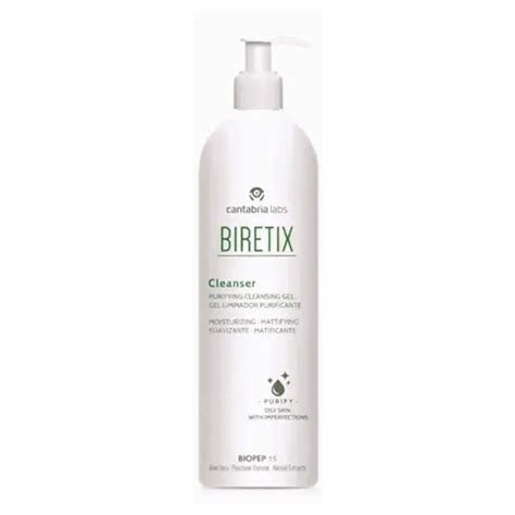 BIRETIX CLEANSER GEL LIMPIADOR PURIFICANTE 1 ENVASE 400 ML