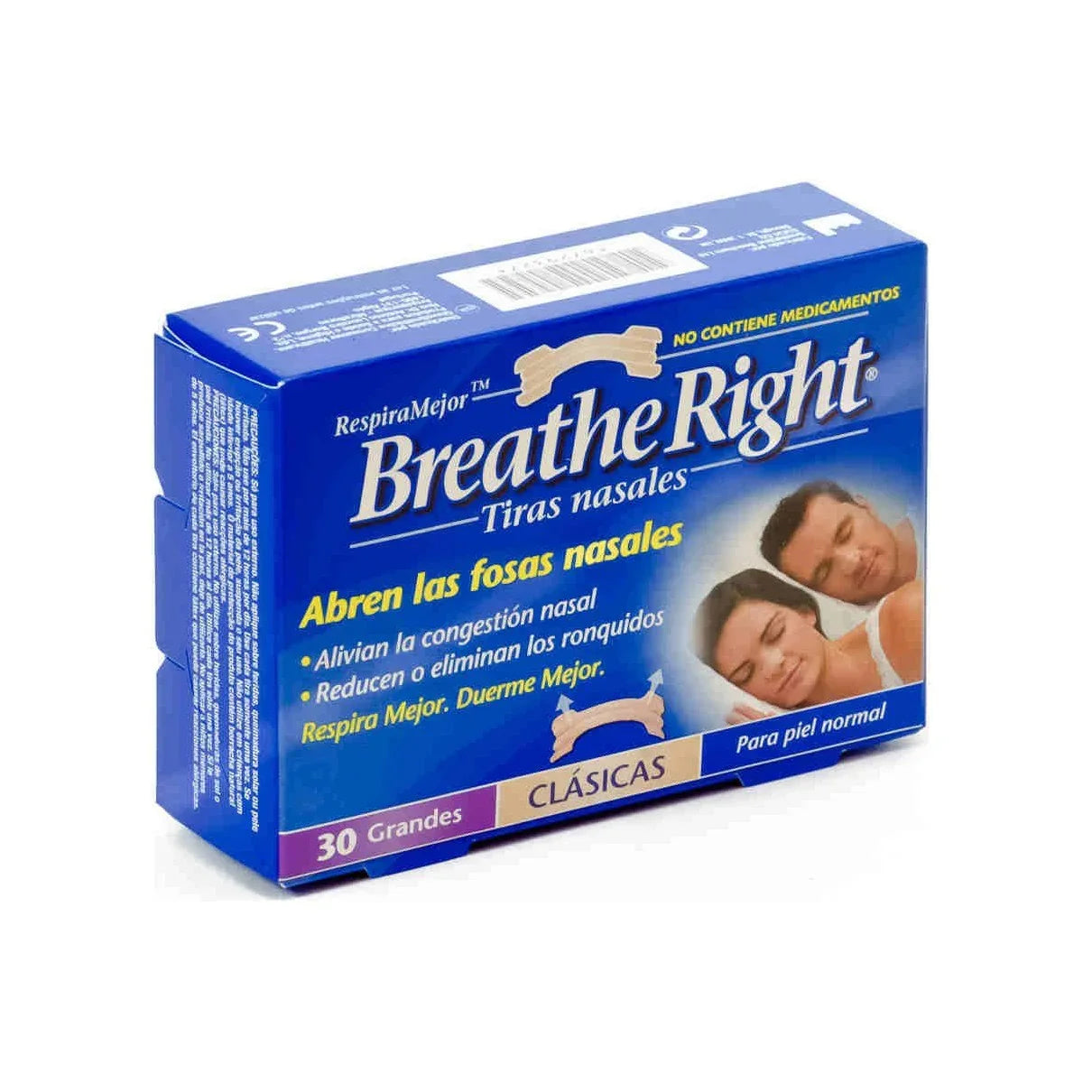 Breathe Right Clasicas Tira 30 Uds Tiras Nasales Adh Eurolab Farma