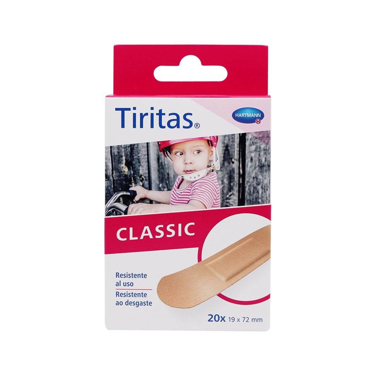TIRITAS CLASSIC APOSITO ADHESIVO 20 UNIDADES 72