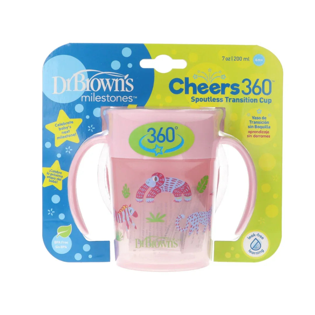 Dr Brown´s Vaso De Transición Sin Boquilla 200Ml.