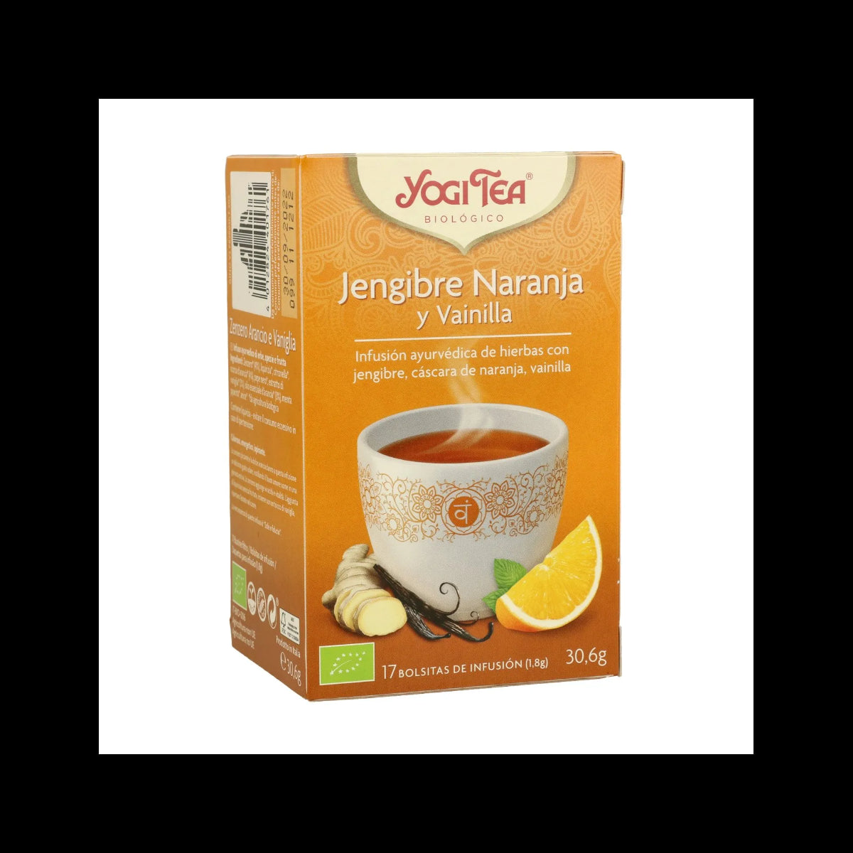YOGI TEA JENGIBRE, NARARNJA VAINILLA
