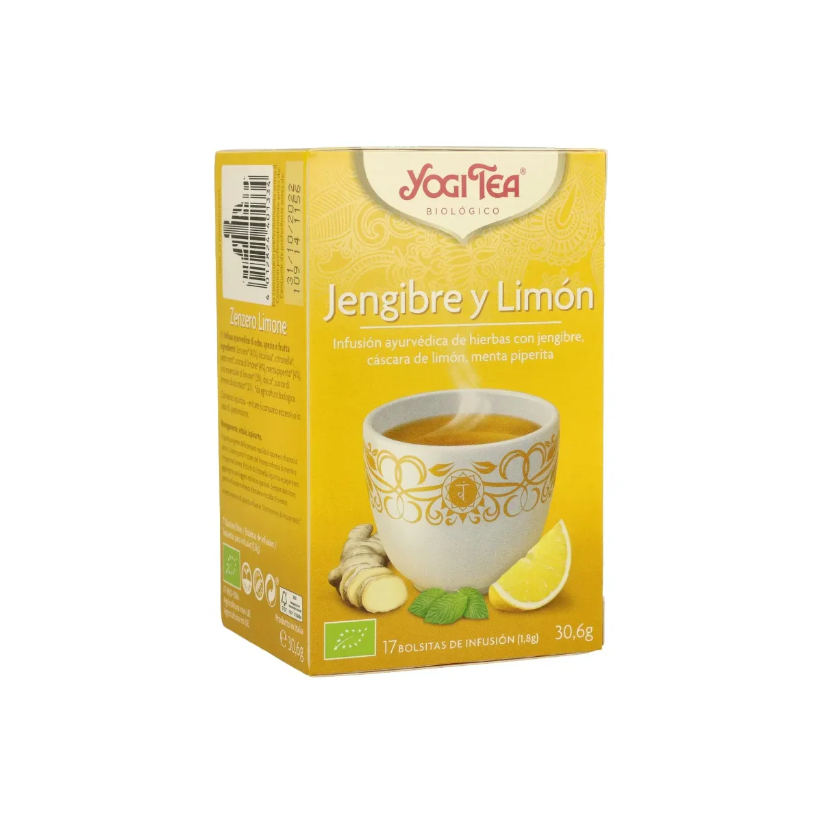 YOGI TEA JENJIBRE LIMON