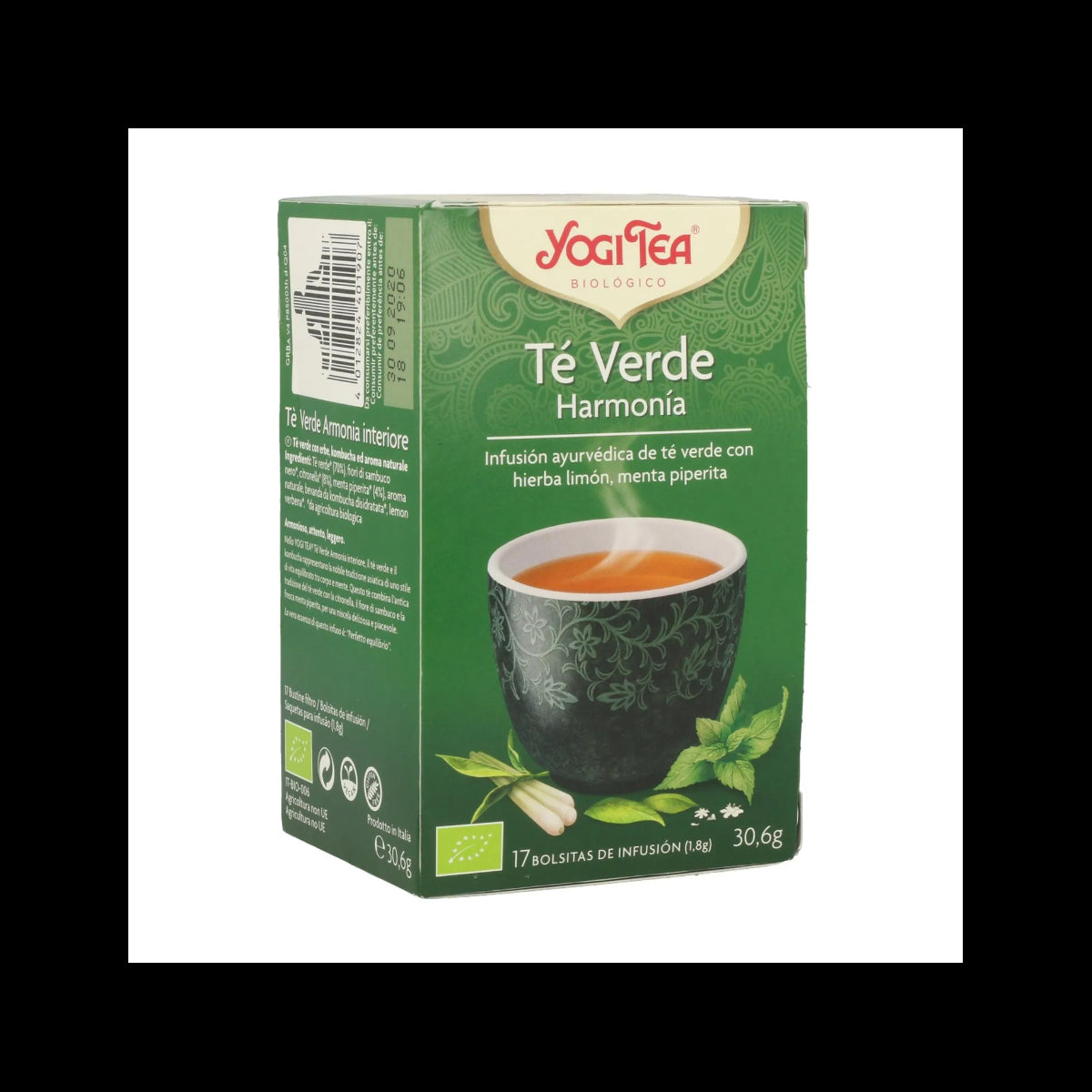 YOGI TEA TEVERDE ENERGIA