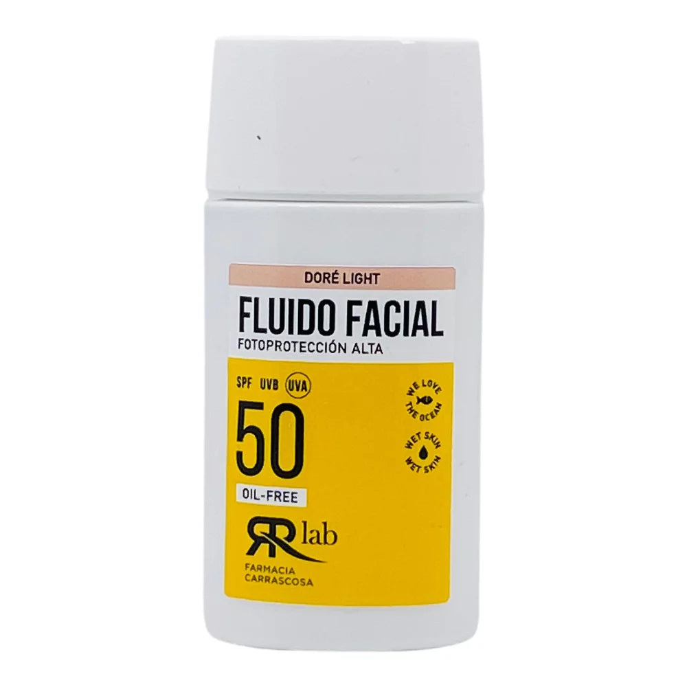FCR Fluido Solar Proteccion Alta 50+ Oil Free Tono Doré Light