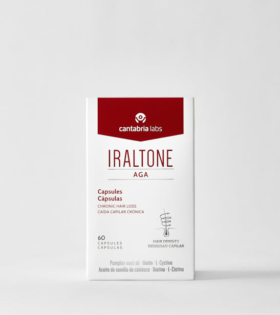 Iraltone AGA 60 cápsulas · envase