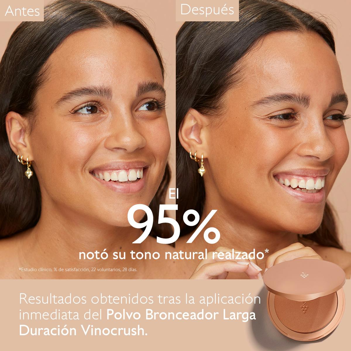 CAUDALIE VINOCRUSH POLVOS BRONCEADORES LARGA DURACIÓN