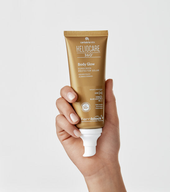 HELIOCARE 360º SPF 50+ BODY GLOW PROTECTOR SOLAR 1 TUBO 100 ML