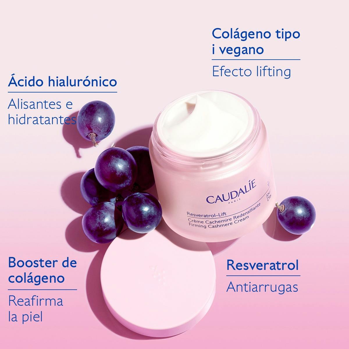 CAUDALIE RESVERATROL-LIFT CREMA CACHEMIR DIA 50ML