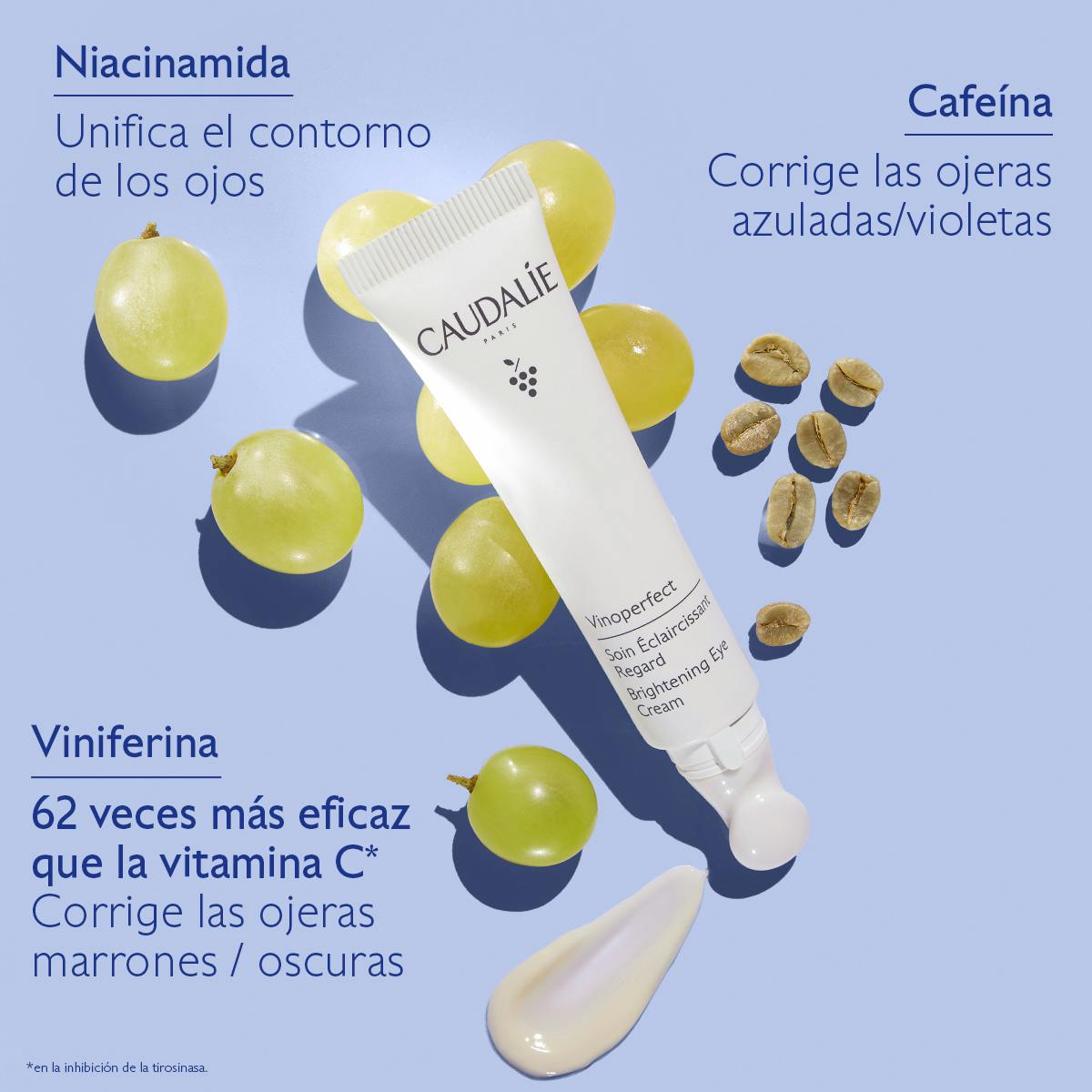 CAUDALIE VINOPERFECT TRATAMIENTO OJOS ILUMINADOR 15ML