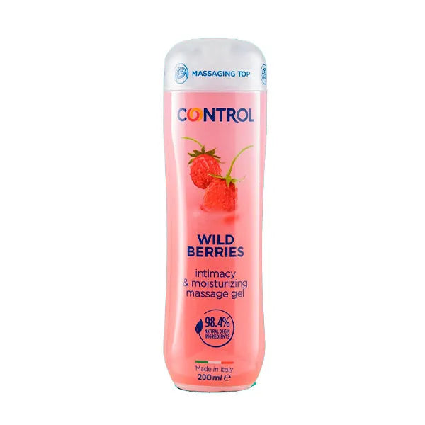 Control Gel De Masaje Hidratante 200 ml Wild Berries