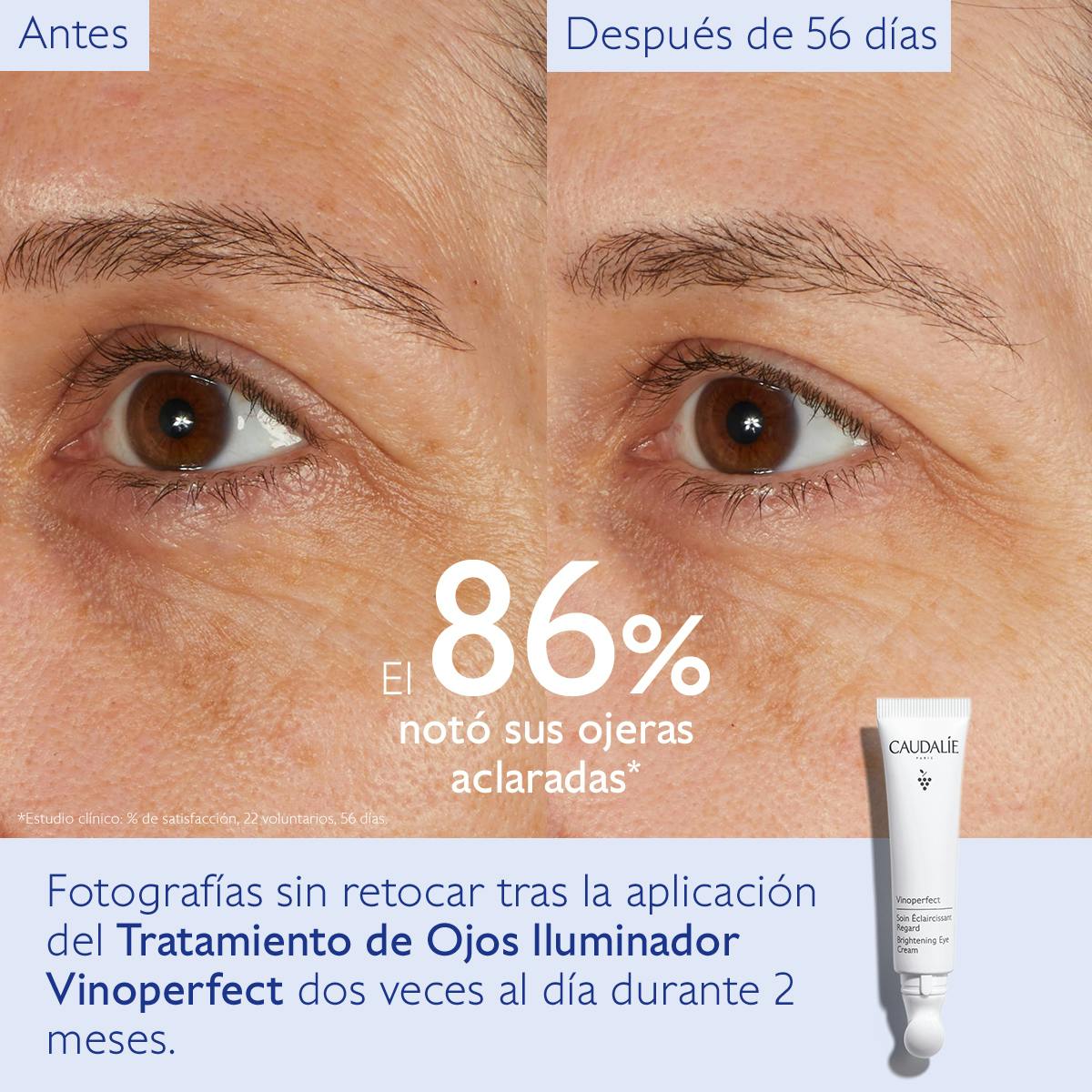 CAUDALIE VINOPERFECT TRATAMIENTO OJOS ILUMINADOR 15ML