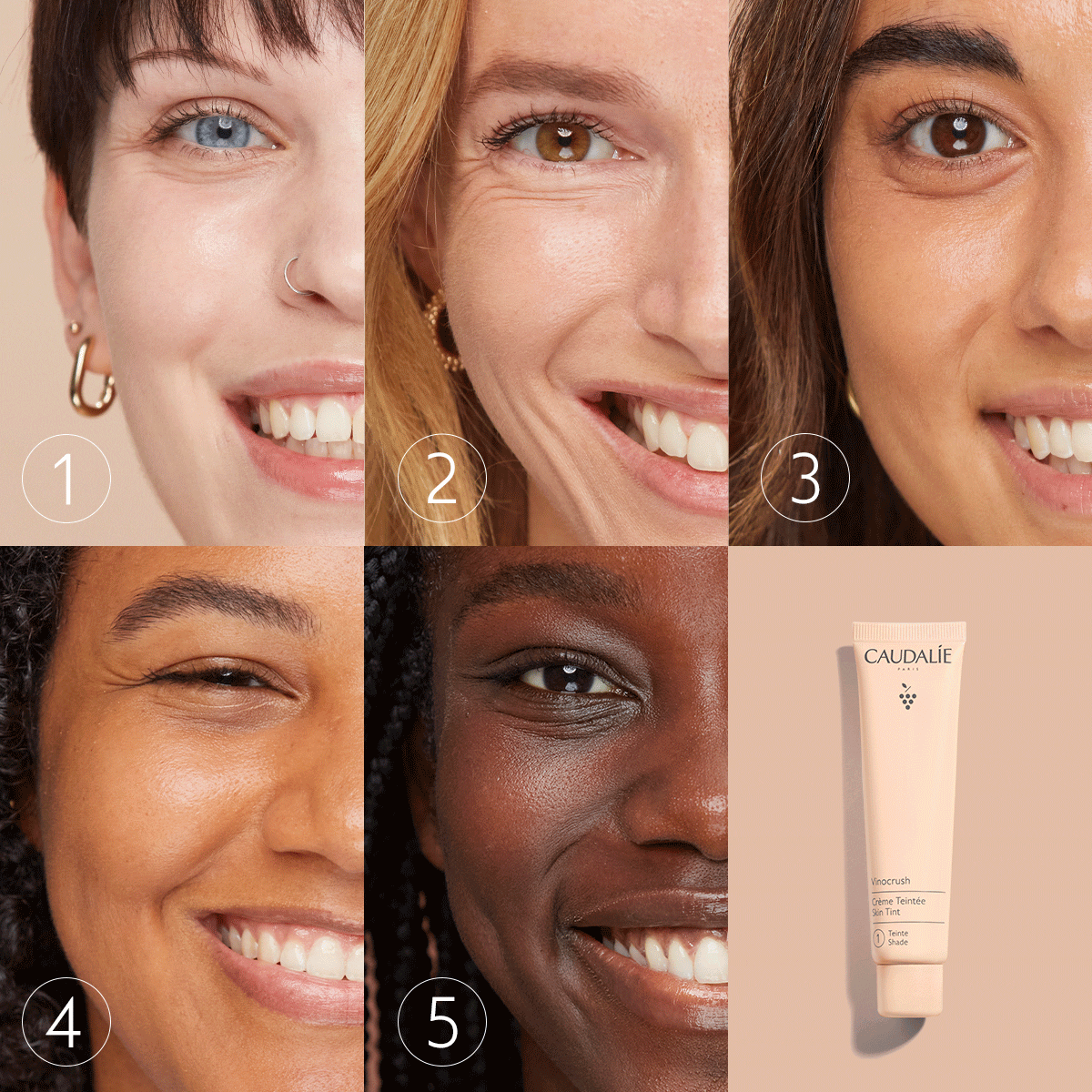 CAUDALIE VINOCRUSH CREMA DE COLOR 4 -30ML