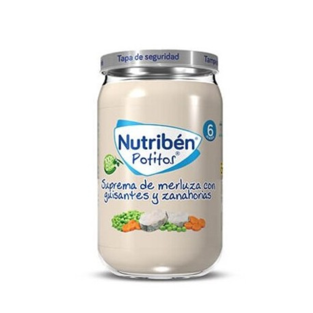 NUTRIBEN VERDURITAS CON LENGUADO 1 POTITO 235 G