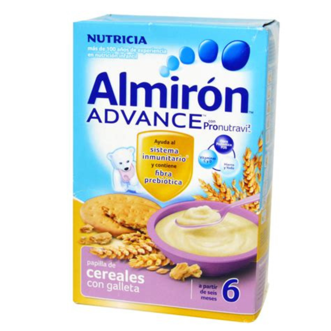 ALMIRON CEREALES CON GALLETAS 300 G 2 U