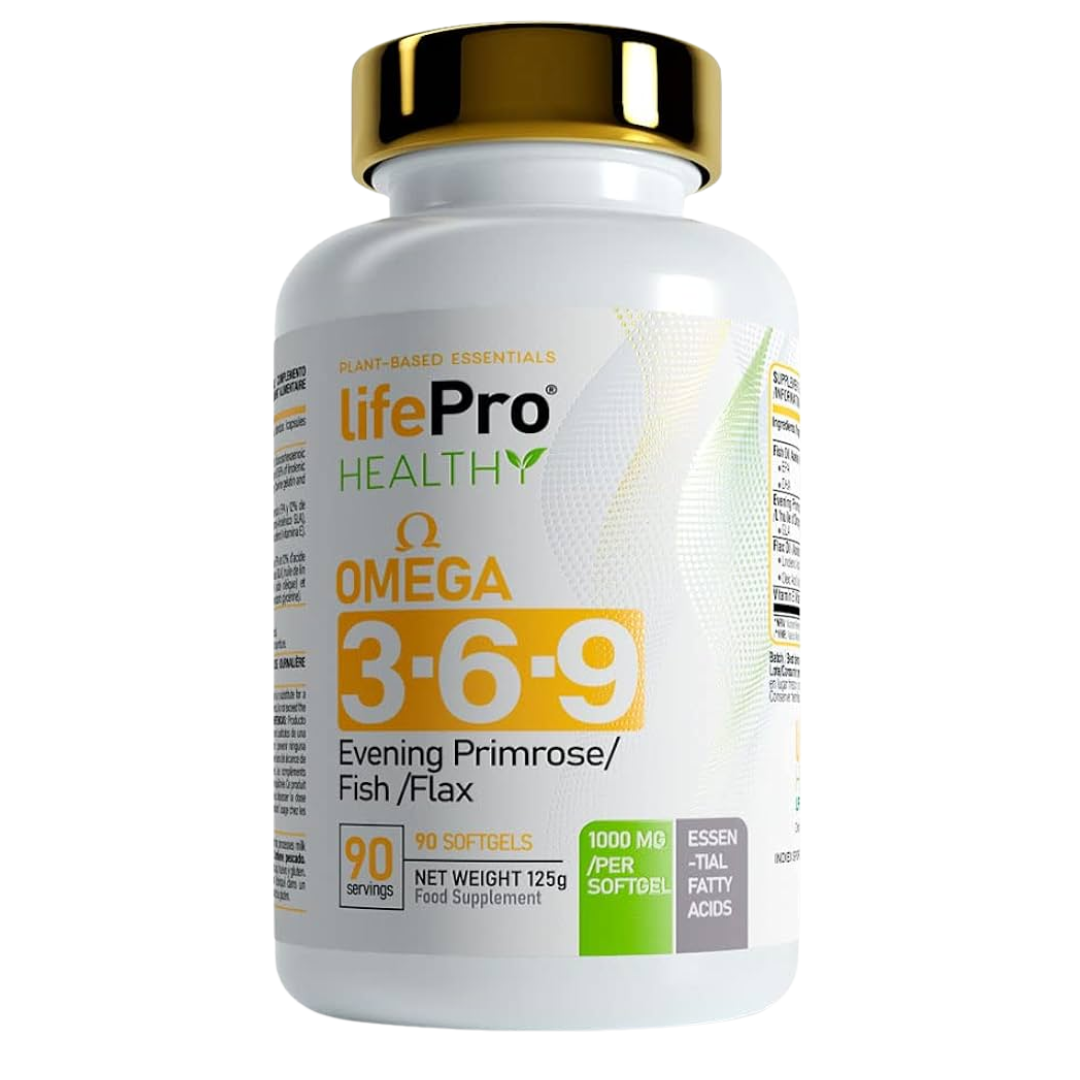 LIFE PRO OMEGA 3-6-9 90 CAPS