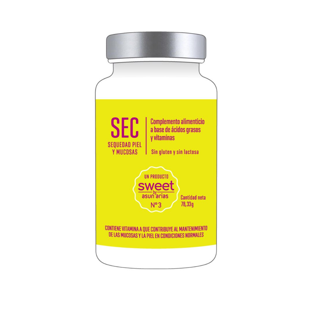 Sweet nº3 SEC Sequedad Piel y Mucosas 30 Cápsulas