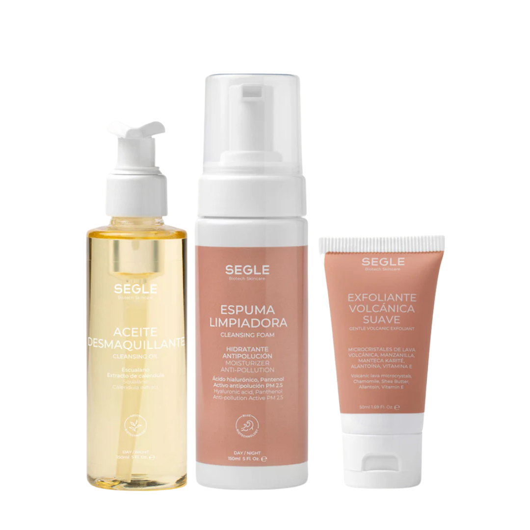 Segle Pack Triple Limpieza Scrub
