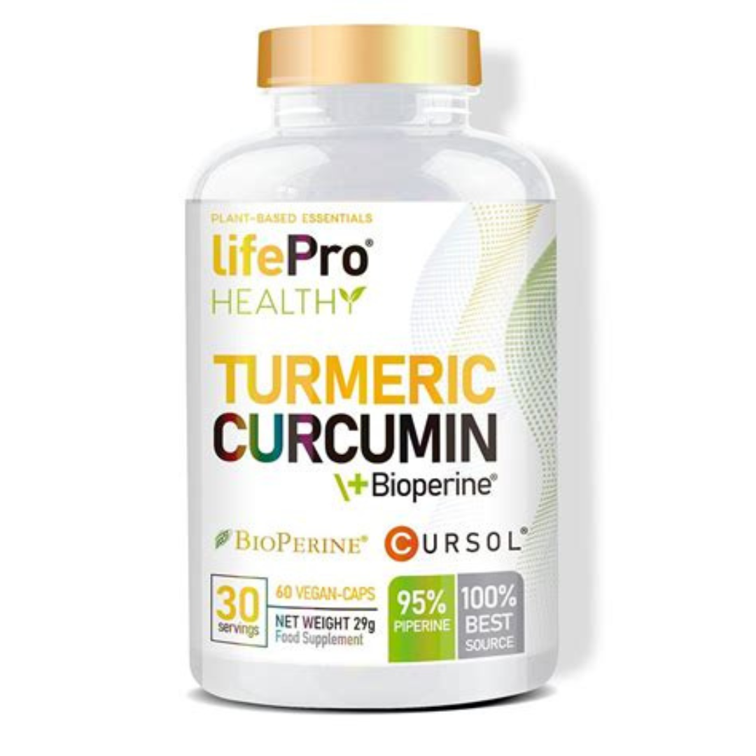 LIFE PRO TURMERIC CURCUMIN +BIOPERINE 60 VEGANCAPS