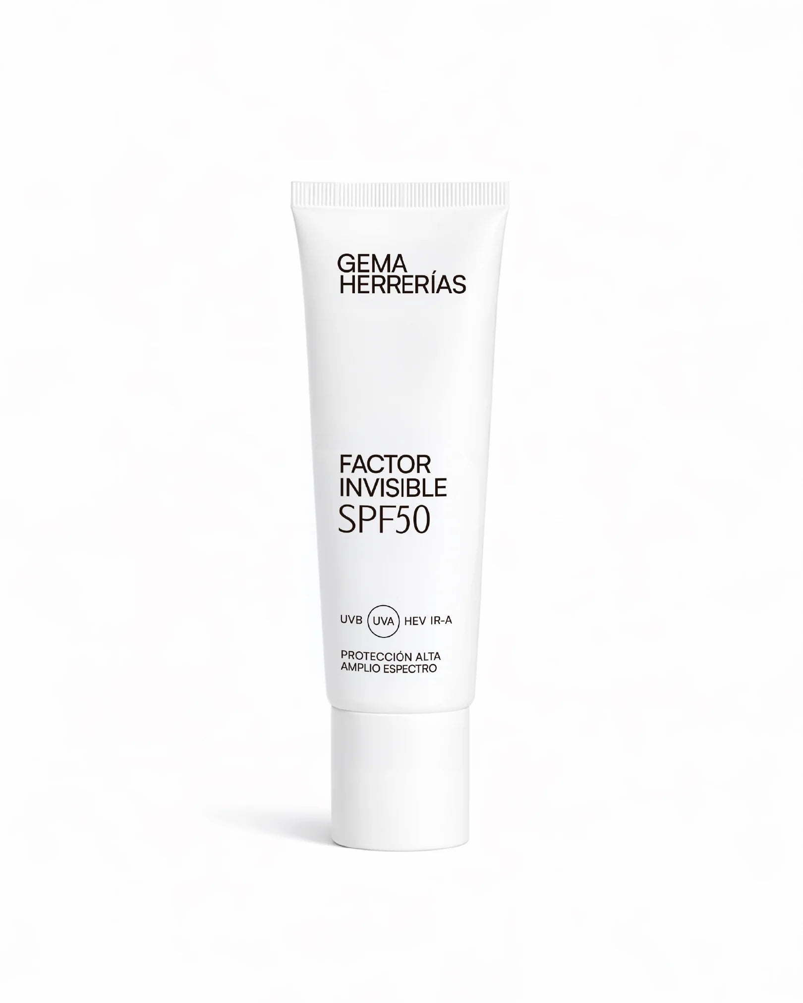 Tubo de GH Gema Herrerías Factor Invisible SPF 50 de 45 ml