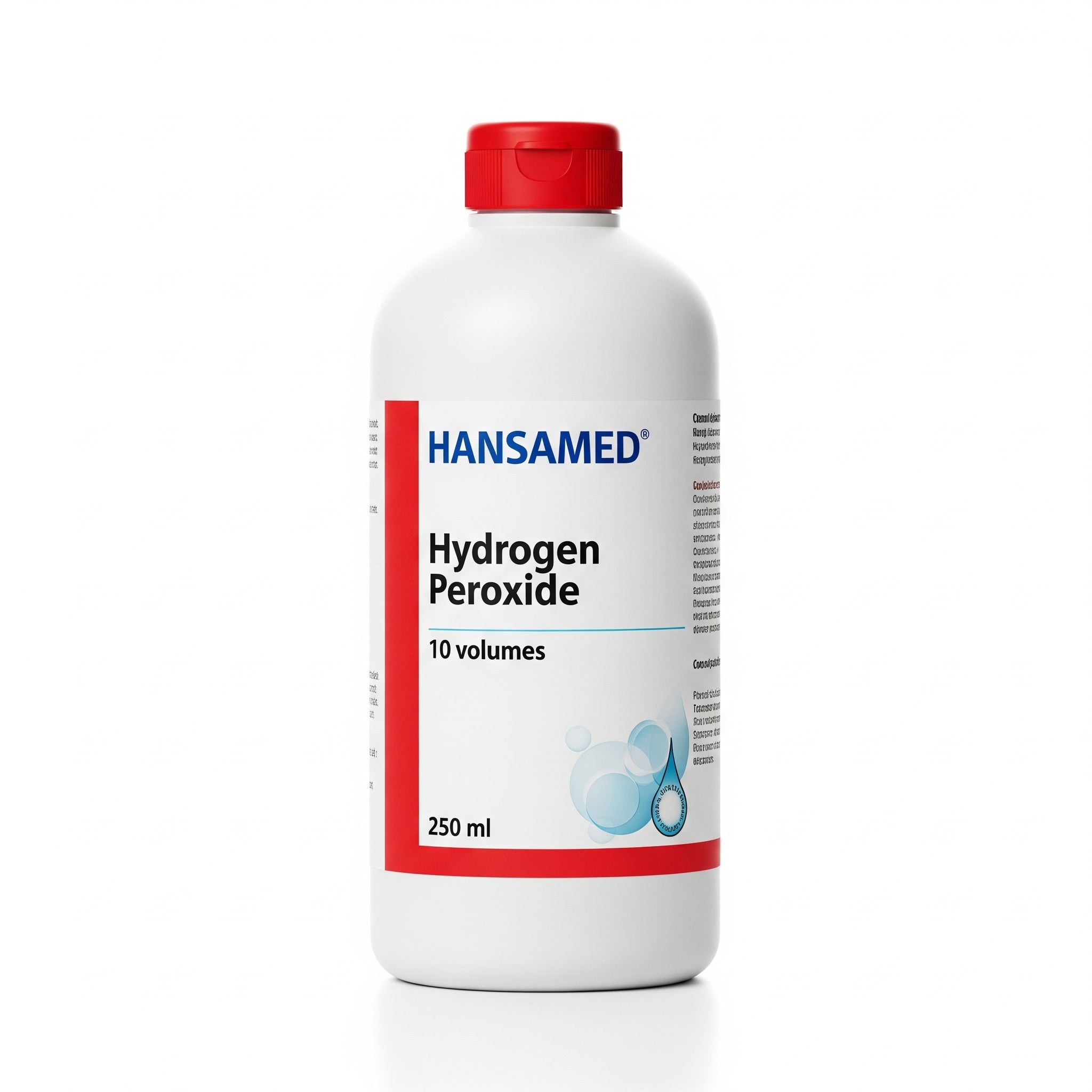 AGUA OXIGENADA 10 VOL HANSAMED 25O CC