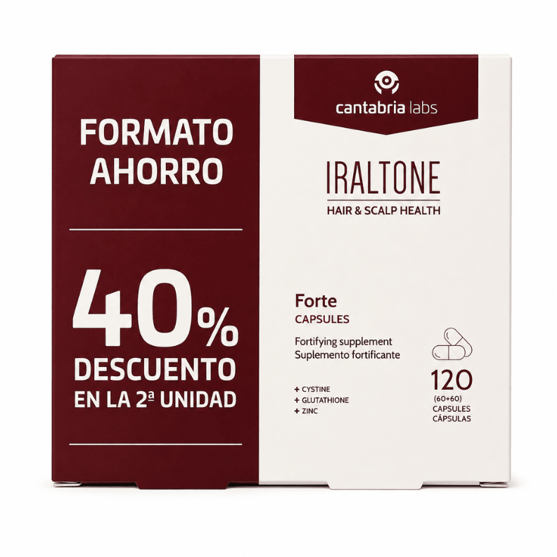 Estuche Iraltone Forte Formato Ahorro 120 cápsulas