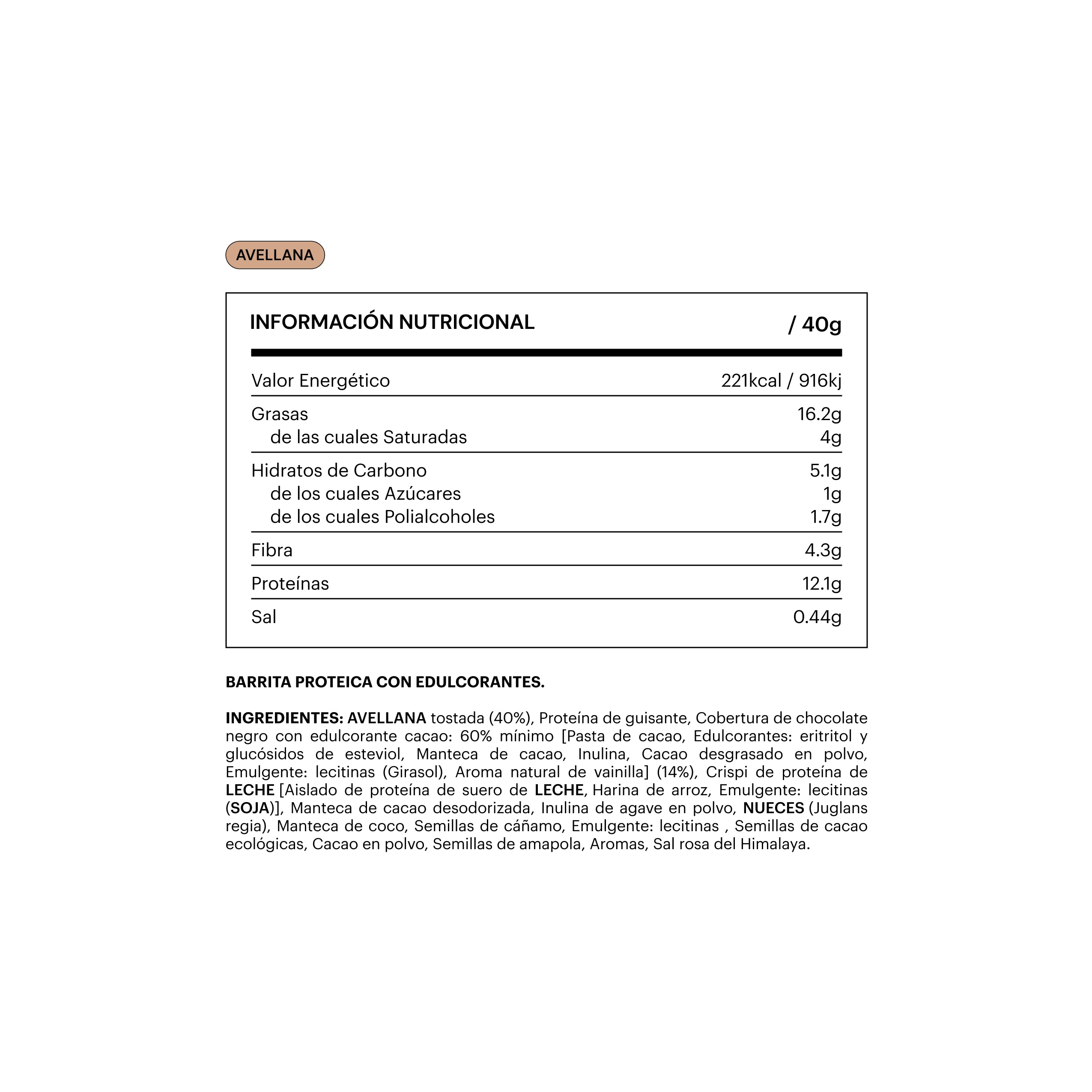 Be Levels keto protein bar